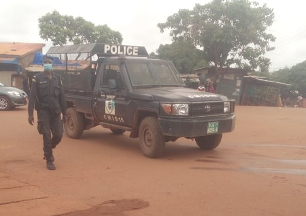 Des forces de polices déployées pour le maintien d'ordre à Siguiri, image d'archive