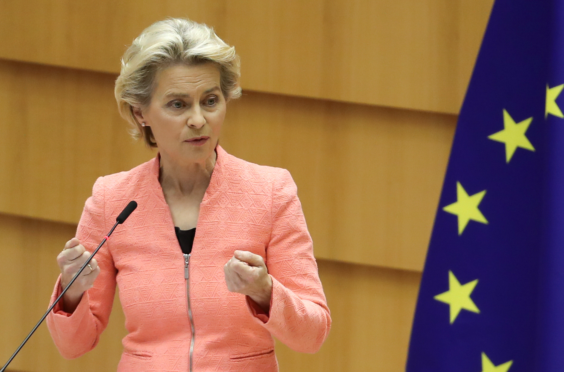 Ursula von der Leyen, présidente de la commission européenne