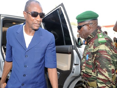 Alpha Condé, président de la République de Guinée