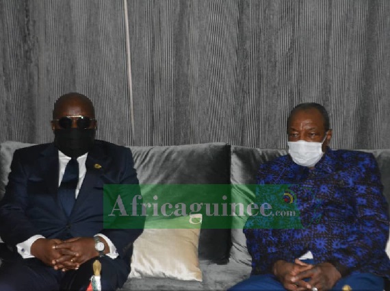 Alpha Condé et Nana Akuffo Addo