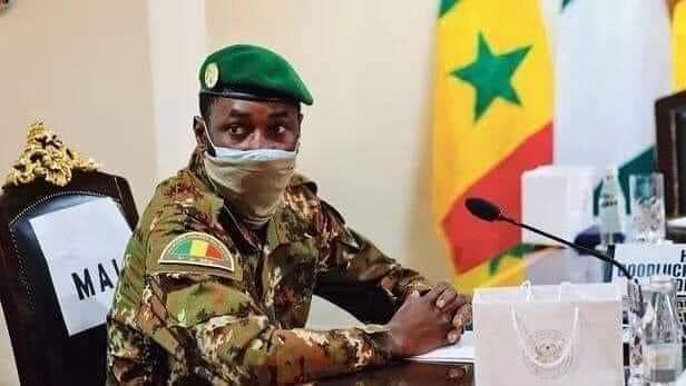 Le colonel Assimi Goïta, président de la transition au Mali