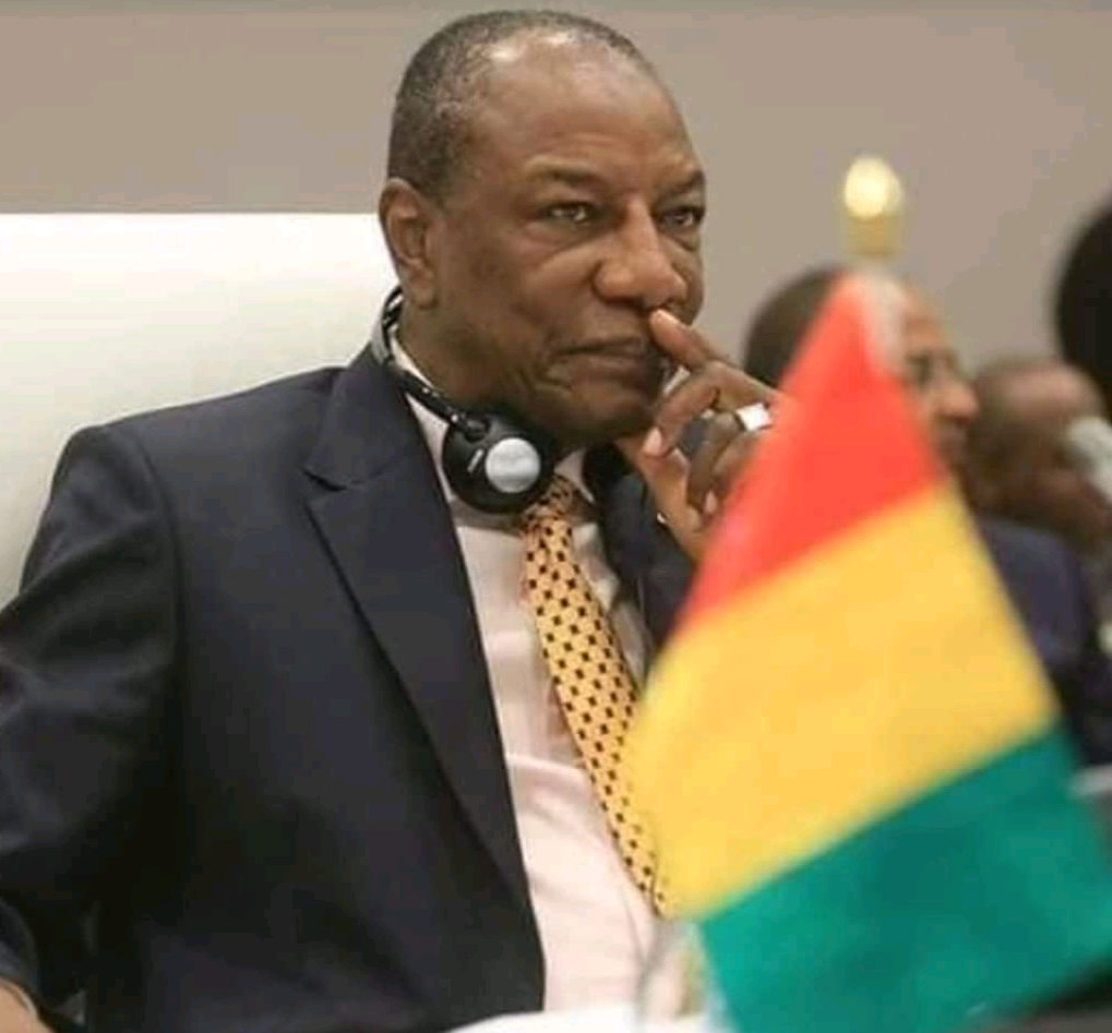 Alpha Condé, président de la République de Guinée