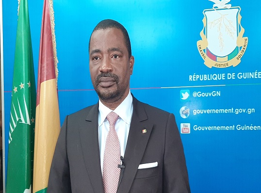 Tibou Kamara, porte-parole du Gouvernement