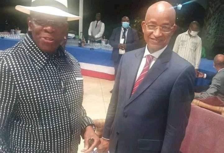 Cellou Dalein Diallo, leader de l'UFDG et le Premier ministre Kassory Fofana