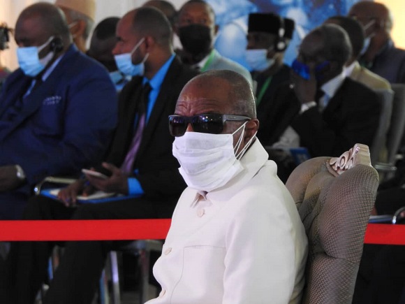 Alpha Condé, président de la République de Guinée