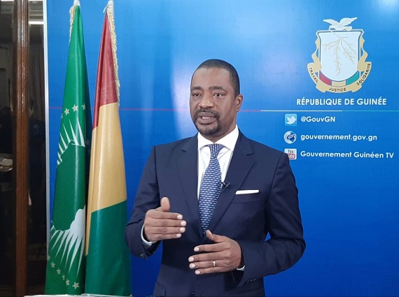 Tibou Kamara, porte-parole du Gouvernement