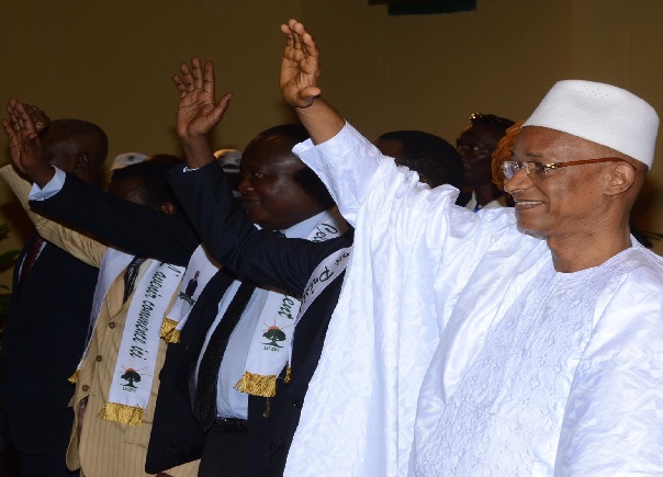 Cellou Dalein Diallo, leader de l'UFDG et ses alliés de l'ANAD, image d'archive