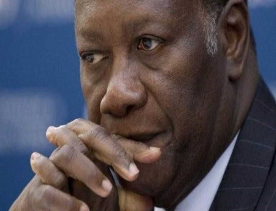 Alassane Dramane Ouattara, président de Côte d'Ivoire