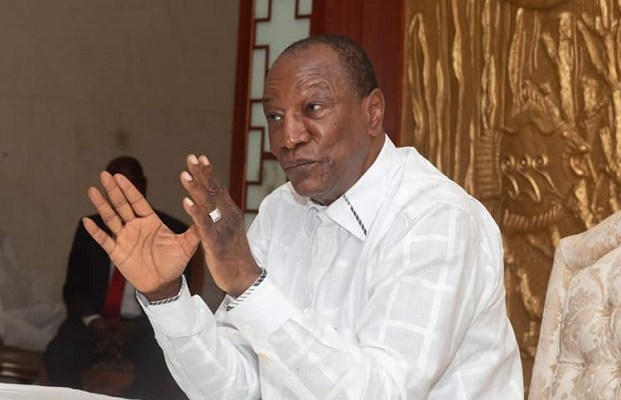 Alpha Condé, président de la République de Guinée