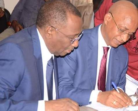 Cellou Dalein Diallo et Sidya Touré
