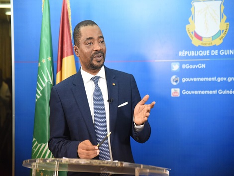 Tibou Kamara, porte-parole du Gouvernement guinéen