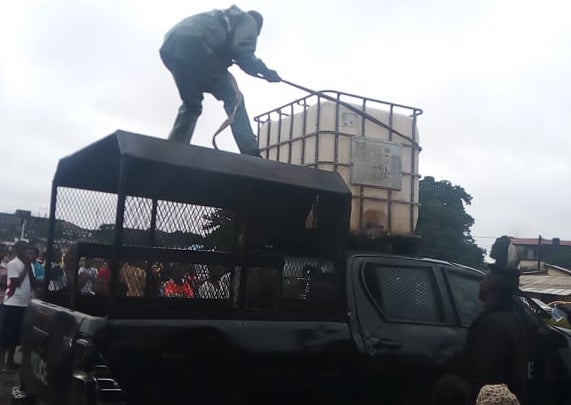 Démantèlement du PA de Gnari Wada à Hamdallaye