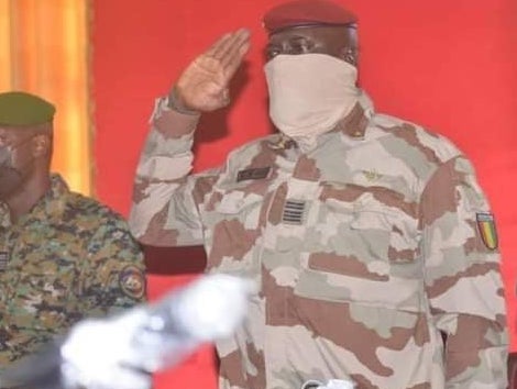 Colonel Mamady Doumbouya, président du CNRD