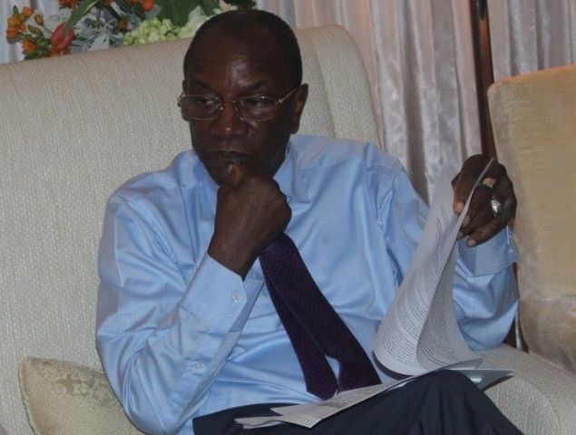 Alpha Condé, Président déchu de la République de Guinée