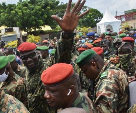 Le colonel Mamady Doumbouya, président du CNFD