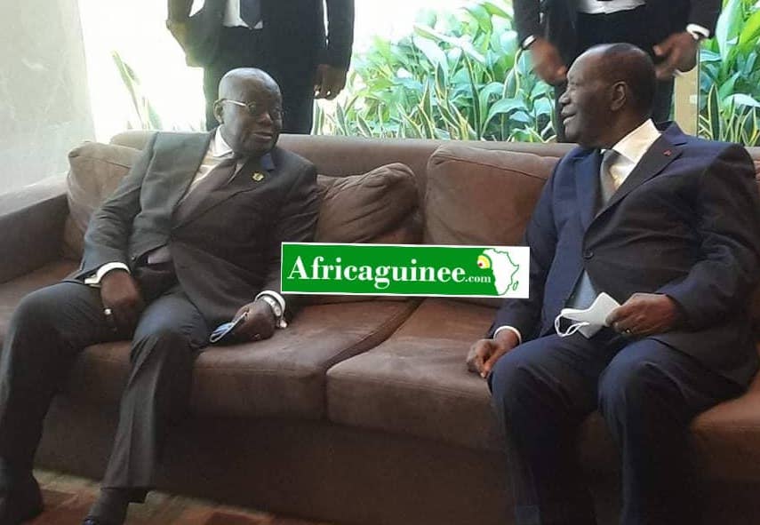 Nana Akufo-Addo et Alassane Ouattara