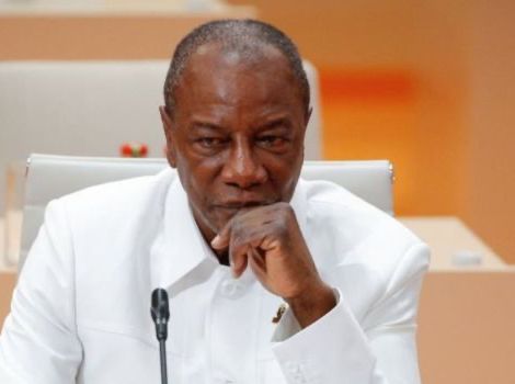 Alpha Condé, Président déchu de la République de Guinée
