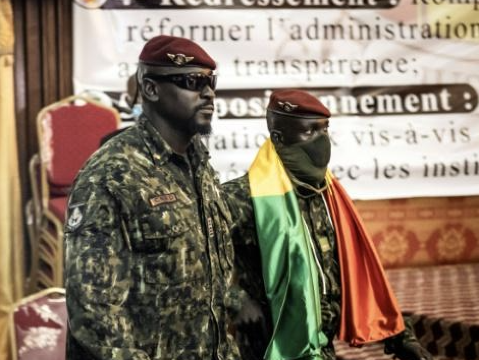 Colonel Mamady Doumbouya, président du CNRD
