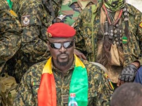 Colonel Mamady Doumbouya, président du CNRD