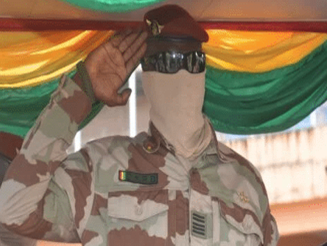 Colonel Mamady Doumbouya, président du CNRD