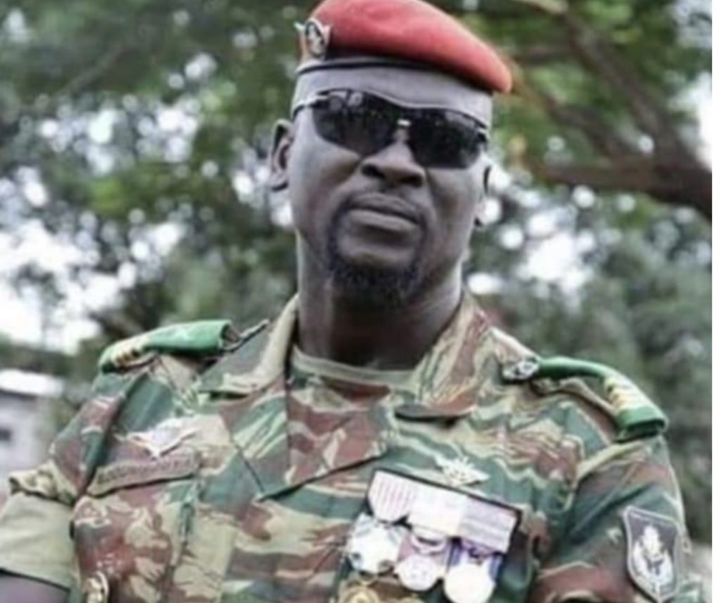 Colonel Mamady Doumbouya, président du CNRD