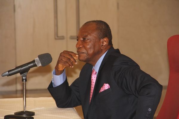 Alpha Condé, Président déchu de la République de Guinée