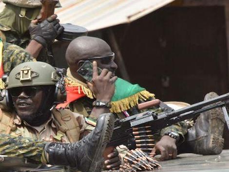 Le colonel Mamady Doumbouya, président du CNFD