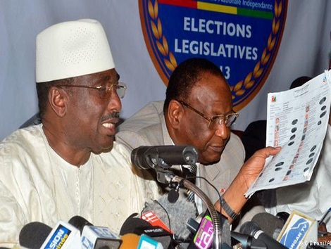 Les anciens premiers ministres Sidya Touré et Lansana Kouyaté