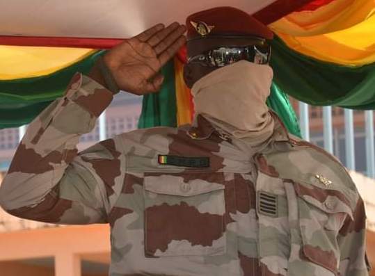Colonel Mamady Doumbouya, président du CNRD