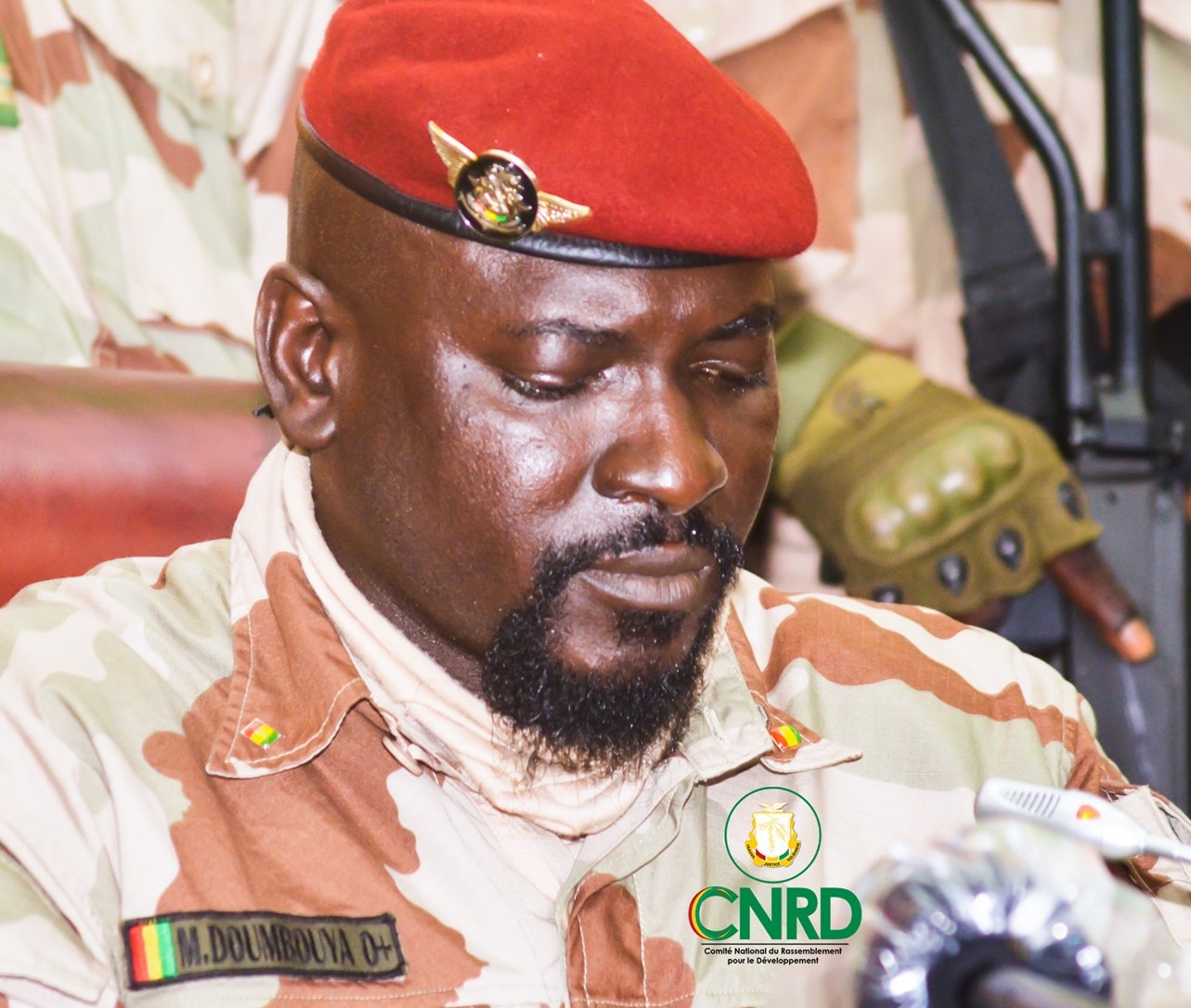 Colonel Mamadi Doumbouya, président de la transition guinéenne