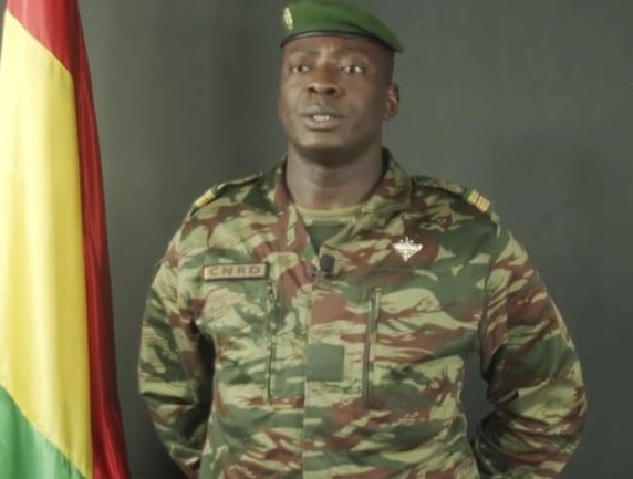 Colonel Amara Camara, ministre Secrétaire Général à la Présidence de la République