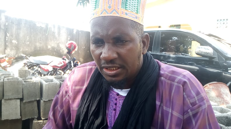 Elhadj Abdoulaye Bah, imam à Wanindara 3