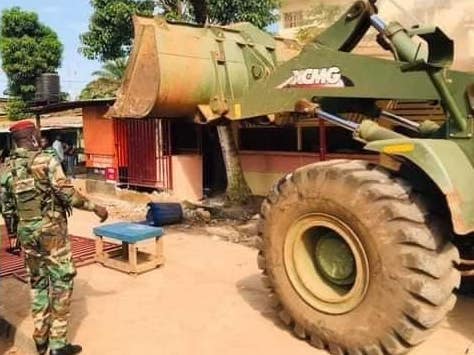 Déguerpissement à Conakry