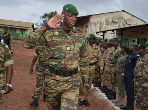 Colonel Balla Samoura, Haut commandant de la gendarmerie, directeur de la justice militaire