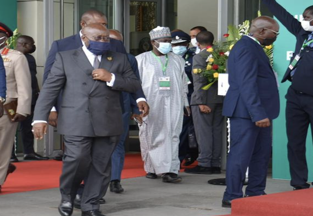 Nana Akufo-Addo  président en exercice de la CEDEAO
