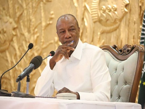 L'ancien président guinéen Alpha Condé, renversé le 05 septembre 2021 par un coup d'Etat, image d’archive