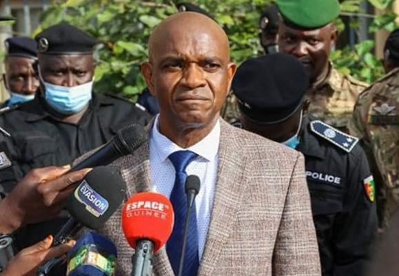 Bachir Diallo, ministre de la sécurité et de la protection civile