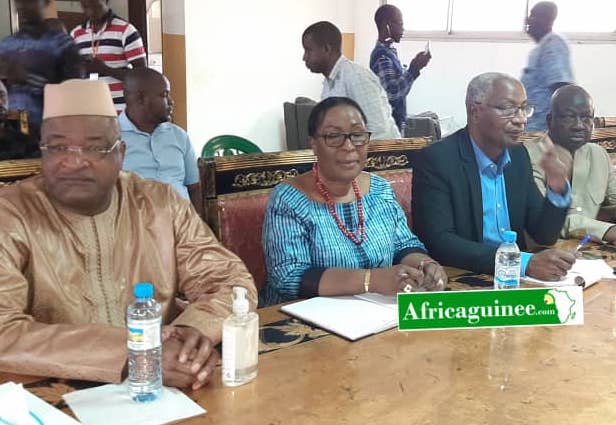 Des acteurs politiques guinéens : Mamadou Sylla, Makalé et Bah Oury
