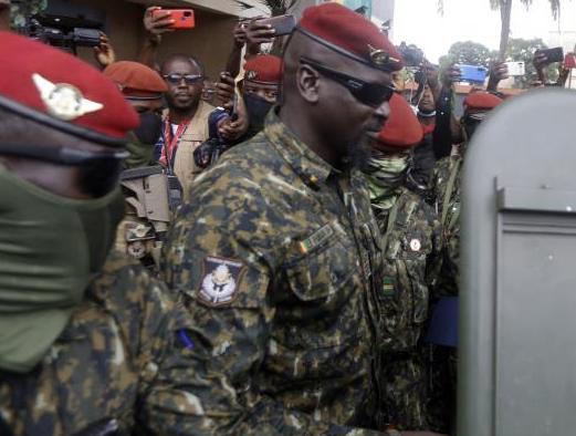 Colonel Mamadi Doumbouya, président de la transition guinéenne