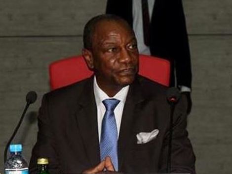 L'ancien président guinéen Alpha Condé