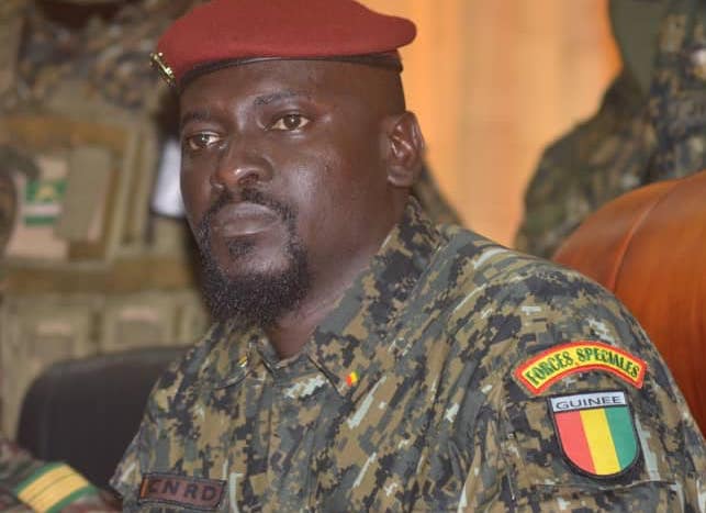 Colonel Mamadi Doumbouya, président de la transition guinéenne