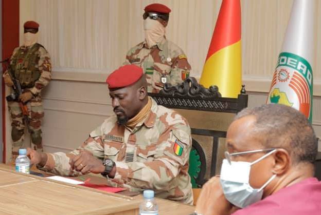 Colonel Mamadi Doumbouya, président de la transition guinéenne