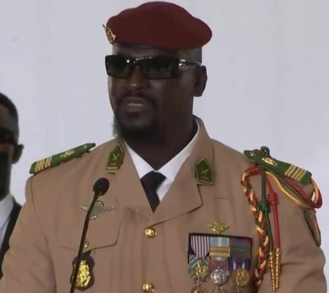 Colonel Mamadi Doumbouya, président de la transition guinéenne