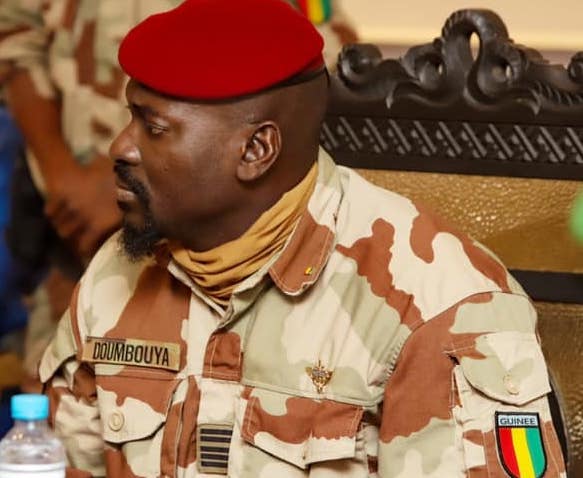 Colonel Mamadi Doumbouya, président de la transition guinéenne