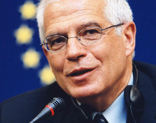 Josep Borrell Haut représentant de l'Union européenne pour les affaires étrangères et la politique de sécurité