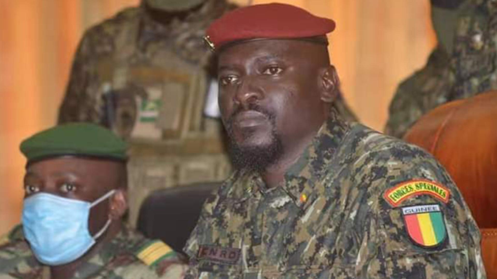Colonel Mamadi Doumbouya, président de la transition guinéenne