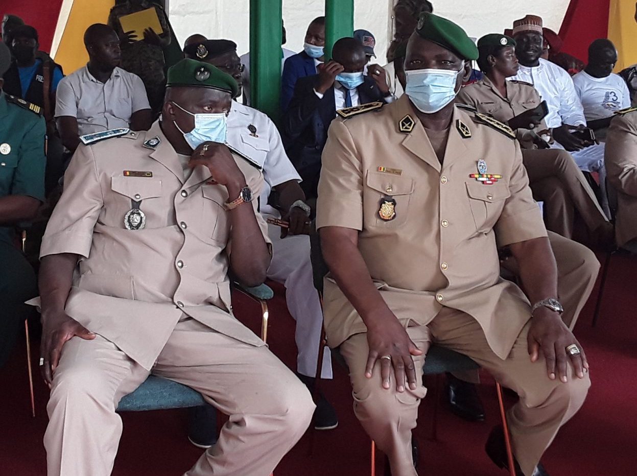 Les Généraux à la retraite Ibrahima Baldé et Namory Traoré