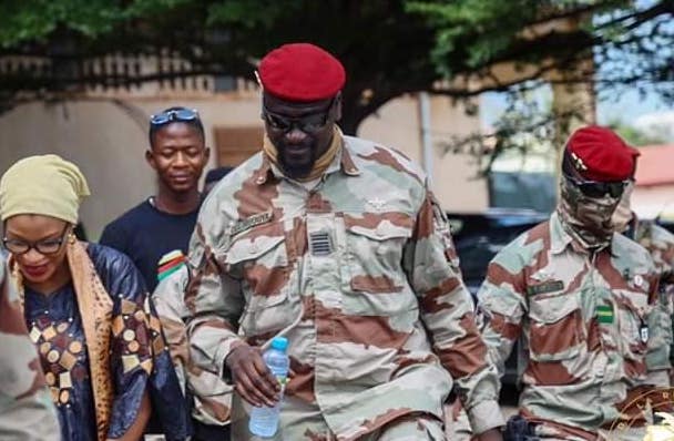 Colonel Mamadi Doumbouya, président de la transition guinéenne