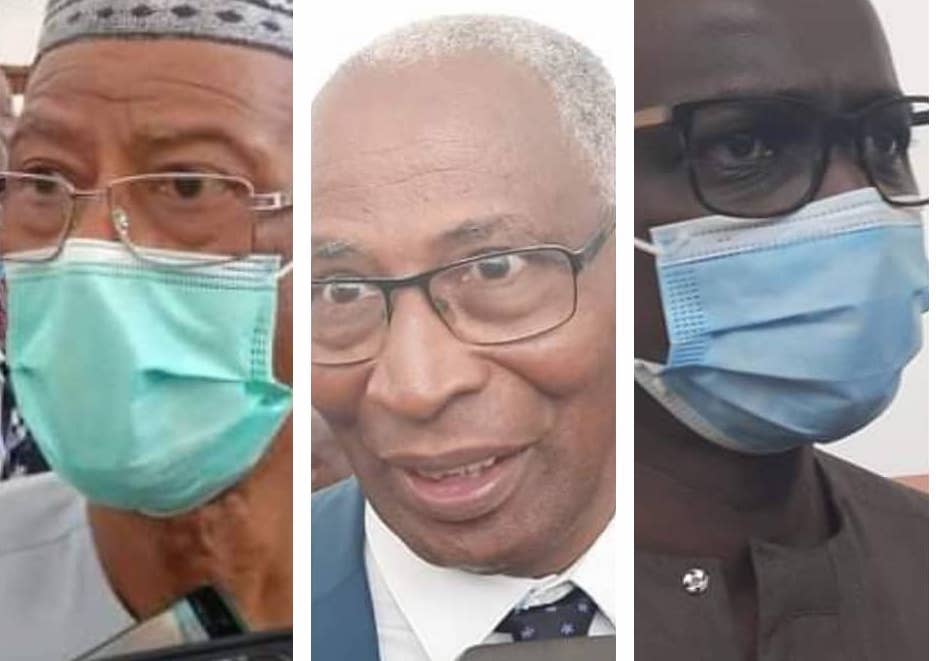 Aliou Condé, Bah Oury, Mohamed Tall