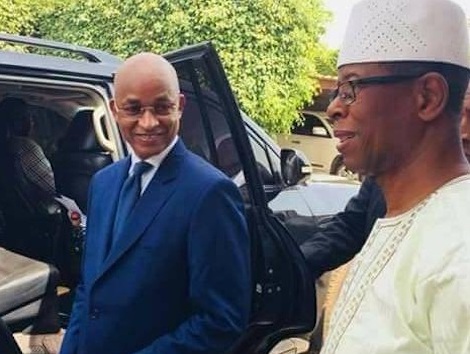 Cellou Dalein Diallo, leader de l'UFDG et Aliou Condé